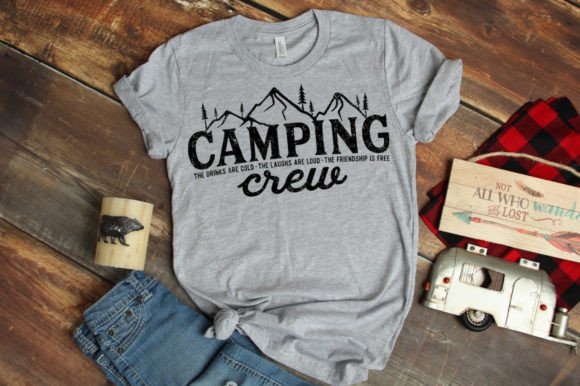 Camping Quote SVG: Graphics for Crafts & Content