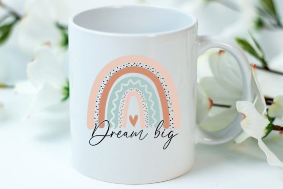 Dream Big Inspirational Quote SVG Design for Crafts & Graphics