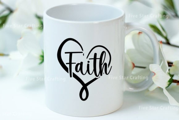 Faith Quote SVG Design: Graphics for Crafts & Branding