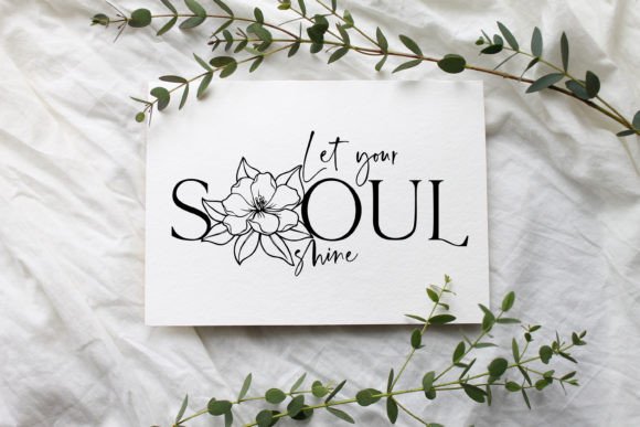 Let Your Soul Shine Quote SVG: Crafts & Graphics
