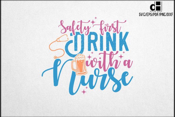 Nurse Funny Quote SVG Design: Graphics for Crafts & Local Branding