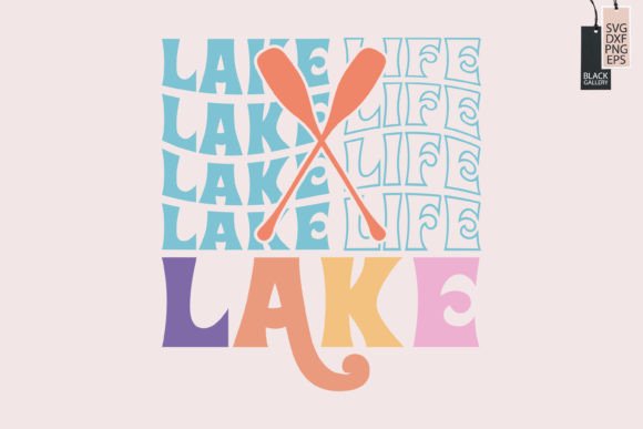 Summer Lake Quote SVG Design: Graphics for Crafts