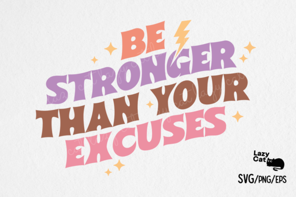 Workout Quote SVG PNG for Crafts & Graphics